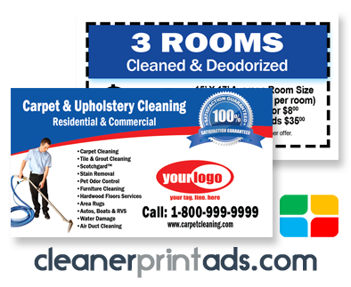 Carpet Cleaning Business Cards #CA00006