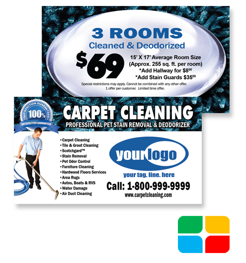 Carpet Cleaning Business Cards ca00007