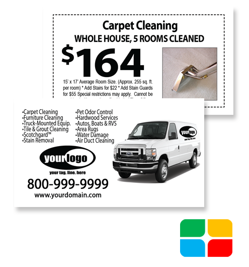 Carpet Cleaning Business Cards ca01075