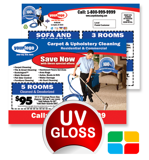 Carpet Cleaning EDDM ca00006 6.5 x 9 UV Gloss