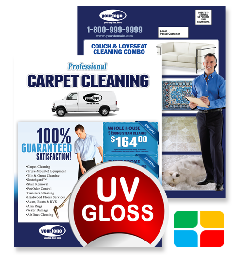 Carpet Cleaning EDDM ca01001 8.5 x 11 UV Gloss