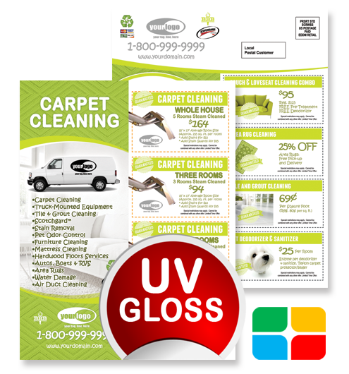 Carpet Cleaning EDDM ca01005 8.5 x 11 UV Gloss