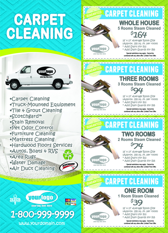 Carpet Cleaning EDDM (6.5 x 9) #CA01006 Matte Front