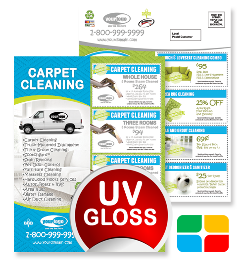 Carpet Cleaning EDDM ca01006 8.5 x 11 UV Gloss