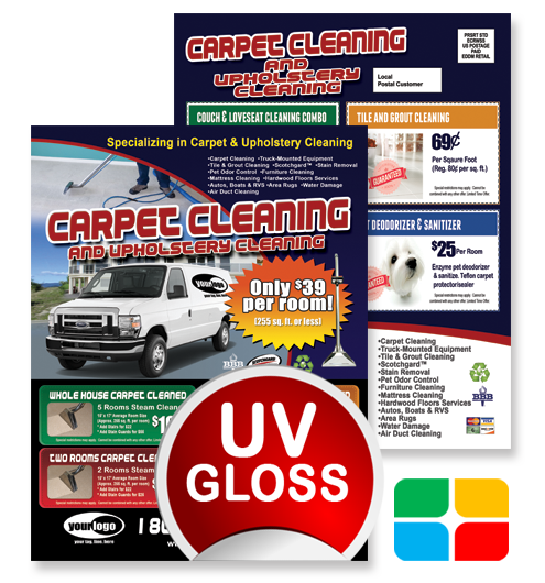 Carpet Cleaning EDDM ca01010 8.5 x 11 UV Gloss