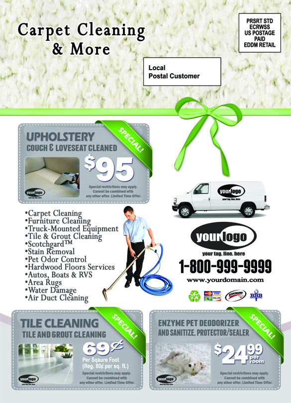 Carpet Cleaning EDDM (6.5 x 9) #CA01023 Matte Back