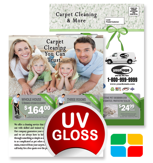 Carpet Cleaning EDDM ca01023 8.5 x 11 UV Gloss