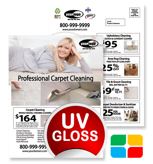 Carpet Cleaning EDDM ca01075 8.5 x 11 UV Gloss