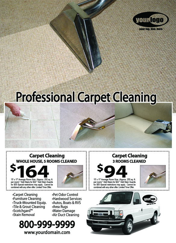 Carpet Cleaning EDDM (6.5 x 9) #CA01076 Matte Front