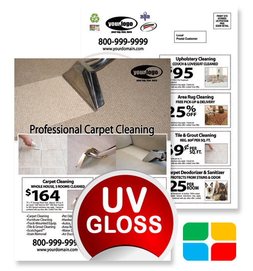 Carpet Cleaning EDDM ca01076 8.5 x 11 UV Gloss