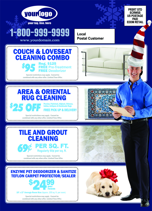 Carpet Cleaning EDDM (6.5 x 9) #CA02001 Matte Back