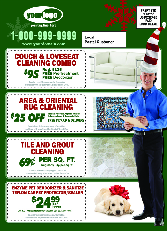 Carpet Cleaning EDDM (6.5 x 9) #CA02002 Matte Back