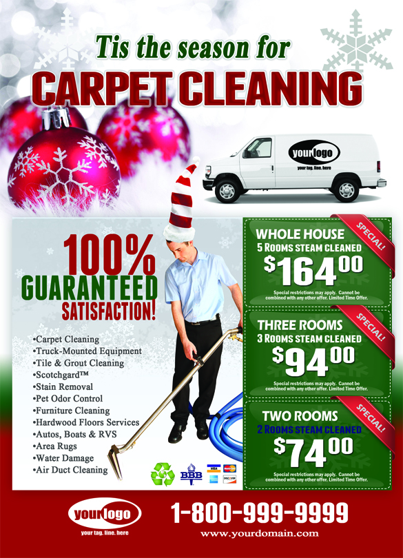 Carpet Cleaning EDDM (6.5 x 9) #CA02002 Matte Front