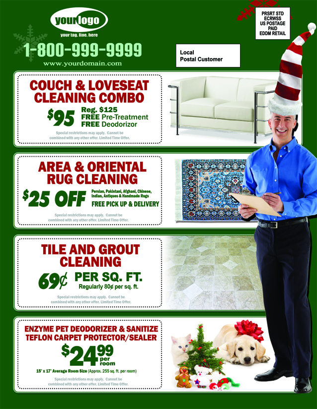 Carpet Cleaning EDDM (8.5 x 11) #CA02002 Matte Back