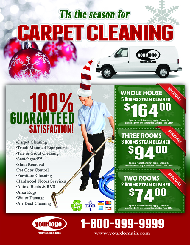 Carpet Cleaning EDDM (8.5 x 11) #CA02002 Matte Front