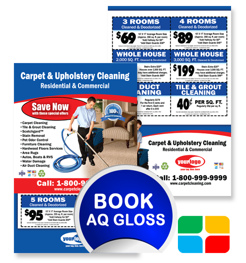 Carpet Cleaning Flyers ca00006 8.5 x 5.5