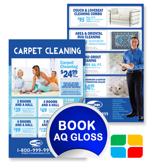 Carpet Cleaning Flyers ca00008 8.5 x 5.5