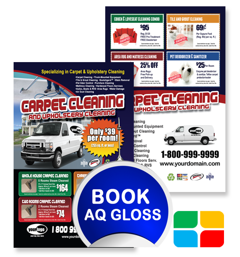 Carpet Cleaning Flyers ca01010 8.5 x 5.5