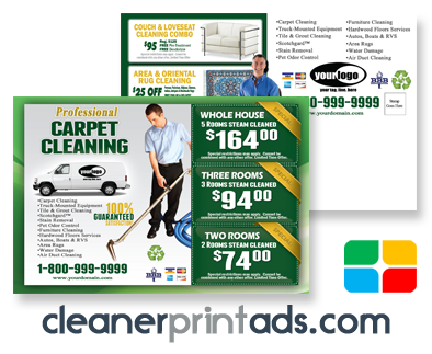 Carpet Cleaning Postcards #CA01002 4 x 6 Matte