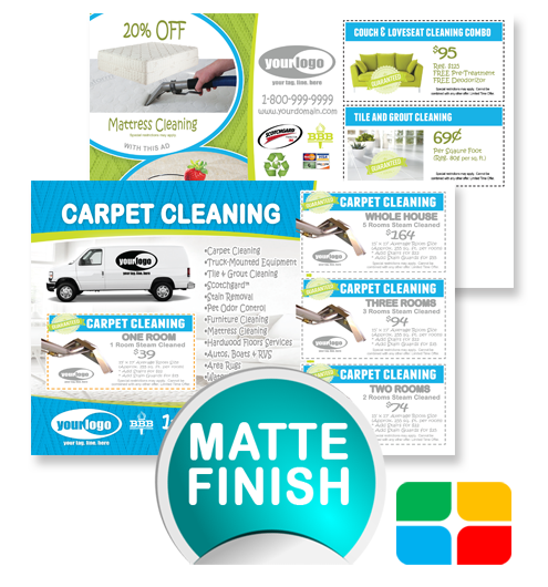 Carpet Cleaning Postcards ca01006 4 x 6 Matte