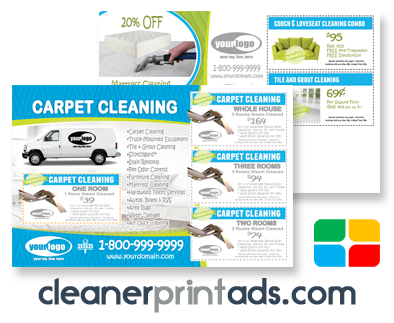 Carpet Cleaning Postcards #CA01006 8.5 x 5.5 UV Gloss