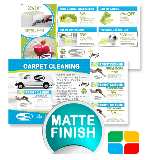 Carpet Cleaning Postcards ca01006 4 x 6 Matte