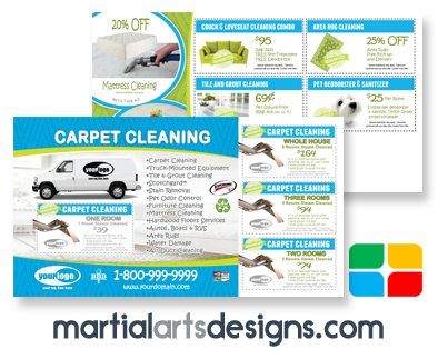 Carpet Cleaning Postcards #CA01006 6 x 11 UV Gloss