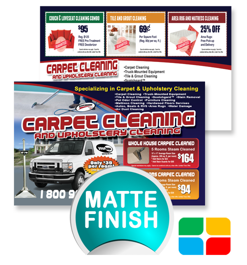 Carpet Cleaning Postcards ca01010 4 x 6 Matte