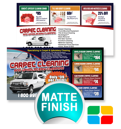 Carpet Cleaning Postcards ca01010 4 x 6 Matte