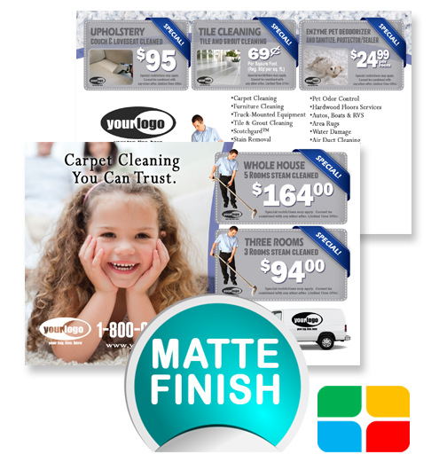 Carpet Cleaning Postcards ca01021 4 x 6 Matte