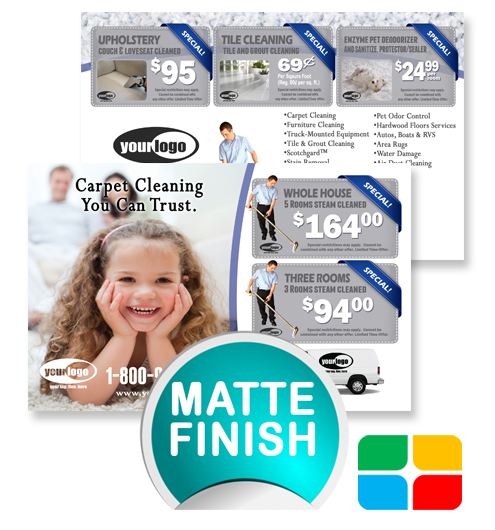 Carpet Cleaning Postcards ca01021 4 x 6 Matte