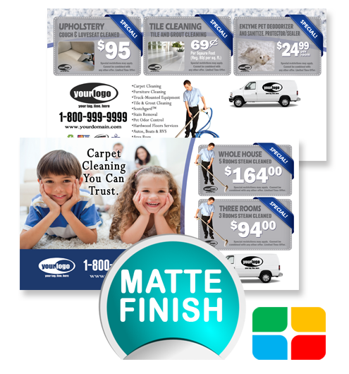 Carpet Cleaning Postcards ca01021 4 x 6 Matte