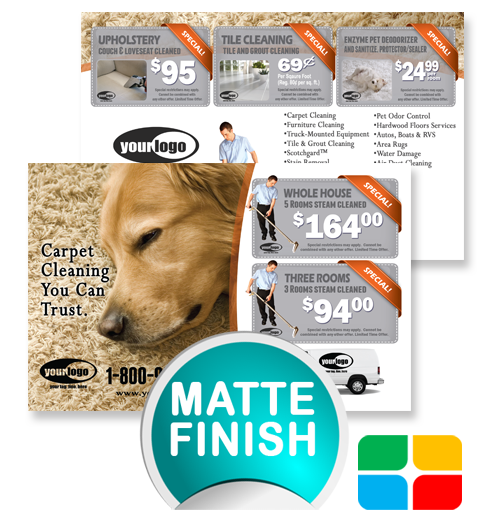 Carpet Cleaning Postcards ca01024 4 x 6 Matte