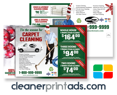 Carpet Cleaning Postcards #CA02002 8.5 x 5.5 UV Gloss