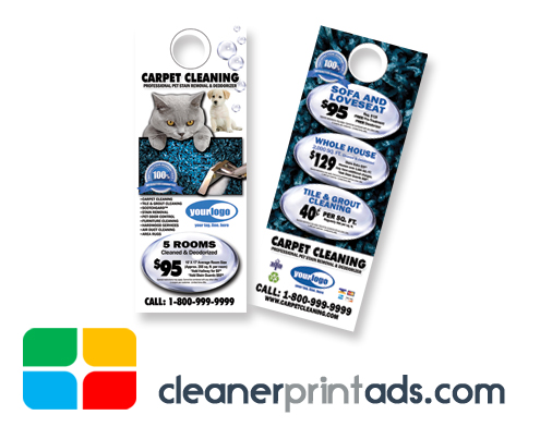 Carpet Cleaning Door Hanger Template ca00007