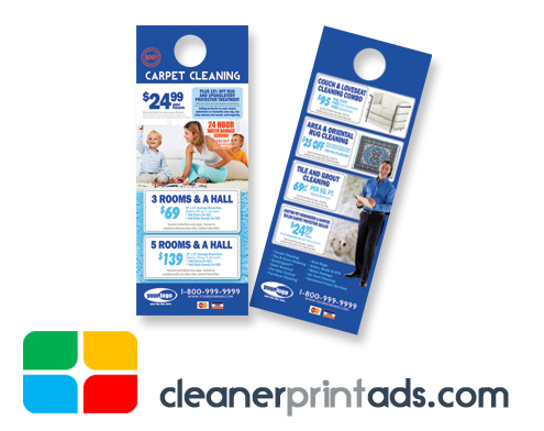 Carpet Cleaning Door Hanger Template ca00008