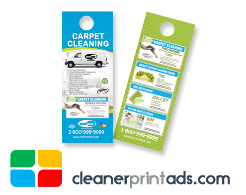 Carpet Cleaning Door Hanger Template ca01006