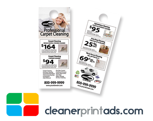 Carpet Cleaning Door Hanger Template ca01075