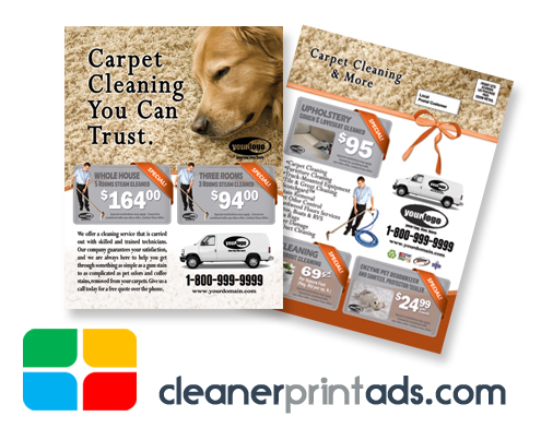 Carpet Cleaning EDDM Template ca01024