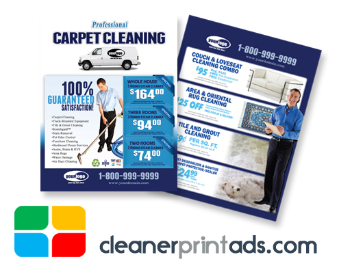 Carpet Cleaning Flyers Template ca01001