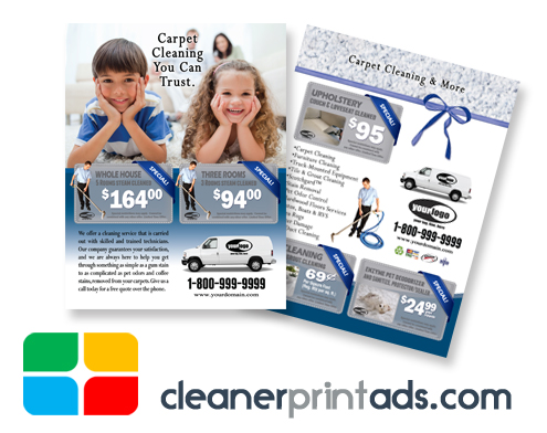 Carpet Cleaning Flyers Template ca01021