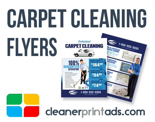 Carpet Cleaning Flyer Templates